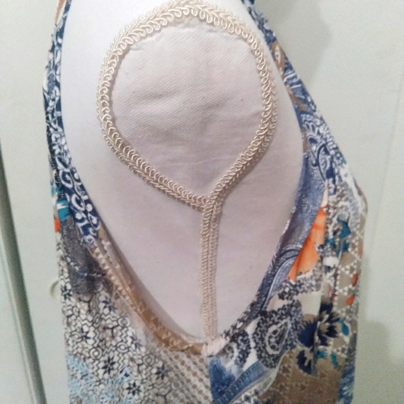 Ladies multi color tank top sz XL - Picture 5 of 8